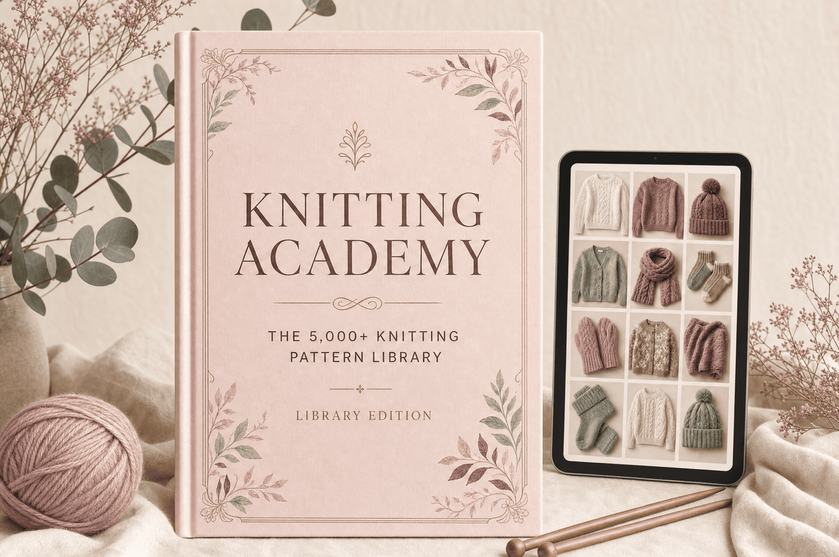 The 5,000+ Knitting Pattern Library