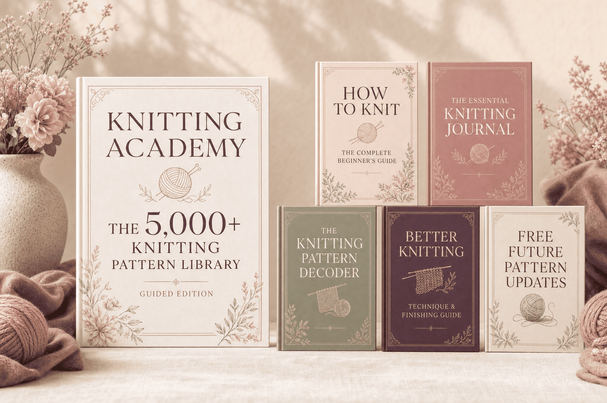 The 5,000+ Knitting Pattern Library
